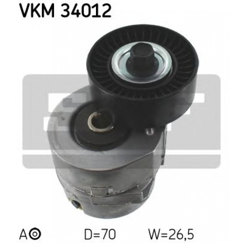 VKM 34012 SKF Натягувач поліклинового ременя